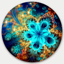 Load image into Gallery viewer, Glowing Flower 30*30CM(Canvas) Full Round Drill Diamond Painting
