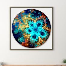Load image into Gallery viewer, Glowing Flower 30*30CM(Canvas) Full Round Drill Diamond Painting
