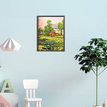 Load image into Gallery viewer, Country Garden 30*40CM(Canvas) Full Round Drill Diamond Painting
