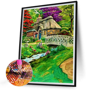 Country Garden 30*40CM(Canvas) Full Round Drill Diamond Painting