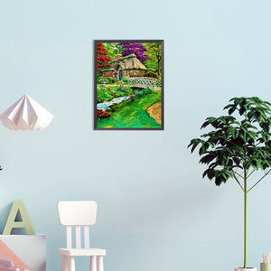 Country Garden 30*40CM(Canvas) Full Round Drill Diamond Painting