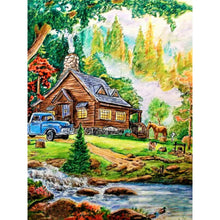 Load image into Gallery viewer, Country Garden 30*40CM(Canvas) Full Round Drill Diamond Painting
