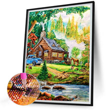 Load image into Gallery viewer, Country Garden 30*40CM(Canvas) Full Round Drill Diamond Painting
