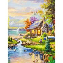 Load image into Gallery viewer, Country Garden 30*40CM(Canvas) Full Round Drill Diamond Painting
