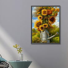 Load image into Gallery viewer, Sunflower Flower 40*60CM(Canvas) Full Round Drill Diamond Painting
