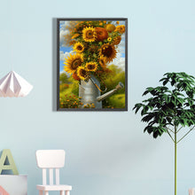 Load image into Gallery viewer, Sunflower Flower 40*60CM(Canvas) Full Round Drill Diamond Painting
