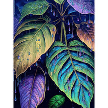 Load image into Gallery viewer, Monstera Leaves 30*40CM(Canvas) Full Round Drill Diamond Painting
