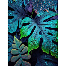 Load image into Gallery viewer, Monstera Leaves 30*40CM(Canvas) Full Round Drill Diamond Painting
