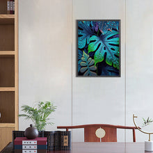 Load image into Gallery viewer, Monstera Leaves 30*40CM(Canvas) Full Round Drill Diamond Painting
