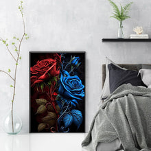 Load image into Gallery viewer, Rose (40*60CM) 11CT 3 Stamped Cross Stitch
