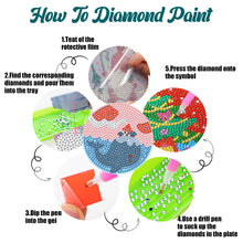 Load image into Gallery viewer, DIY Anime Art Mosaic Cup Cushion Creative for Tabletop Protection (YT10 )
