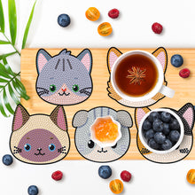 Load image into Gallery viewer, DIY Anime Art Mosaic Cup Cushion Creative for Tabletop Protection (YT12)
