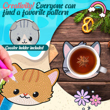 Load image into Gallery viewer, DIY Anime Art Mosaic Cup Cushion Creative for Tabletop Protection (YT12)
