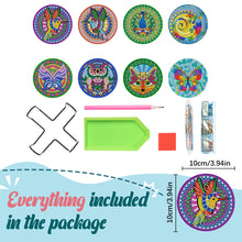 Load image into Gallery viewer, DIY Anime Art Mosaic Cup Cushion Creative for Tabletop Protection (yt027)
