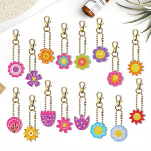Diamond Art Key Rings Special Shaped Keychain Supplies for Kids Adult Home Party
