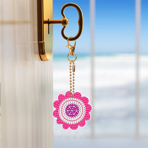 Diamond Art Key Rings Special Shaped Keychain Supplies for Kids Adult Home Party