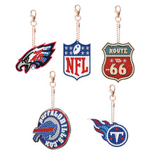Load image into Gallery viewer, Diamond Painting Key Rings with Keychain DIY Tools Gift for Kids (B29)
