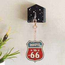 Load image into Gallery viewer, Diamond Painting Key Rings with Keychain DIY Tools Gift for Kids (B29)
