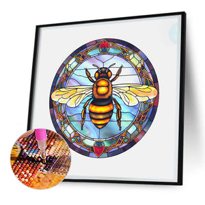 Bee 30*30CM(Canvas) Full Round Drill Diamond Painting