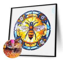 Load image into Gallery viewer, Bee 30*30CM(Canvas) Full Round Drill Diamond Painting
