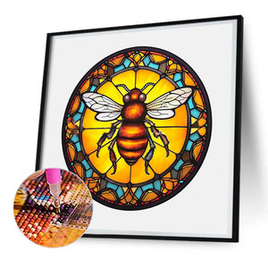 Bee 30*30CM(Canvas) Full Round Drill Diamond Painting