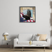 Load image into Gallery viewer, American Eagle 50*50CM(Canvas) Full Round Drill Diamond Painting
