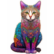 Load image into Gallery viewer, The Cat 30*40CM(Canvas) Full Round Drill Diamond Painting
