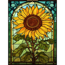 Load image into Gallery viewer, Sunflower Glass Painting 30*40CM(Canvas) Full Round Drill Diamond Painting
