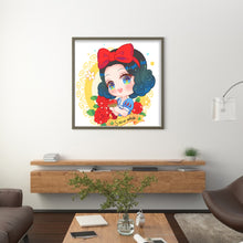 Load image into Gallery viewer, Snow White (50*50CM) 9CT 4 Stamped Cross Stitch
