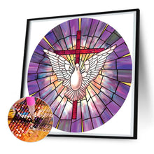 Load image into Gallery viewer, Flying Pigeon 30*30CM(Canvas) Full Round Drill Diamond Painting
