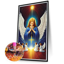 Load image into Gallery viewer, Our Lady Of The Angels 40*70CM(Canvas) Full Round Drill Diamond Painting
