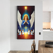 Load image into Gallery viewer, Our Lady Of The Angels 40*70CM(Canvas) Full Round Drill Diamond Painting
