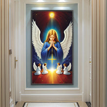 Load image into Gallery viewer, Our Lady Of The Angels 40*70CM(Canvas) Full Round Drill Diamond Painting
