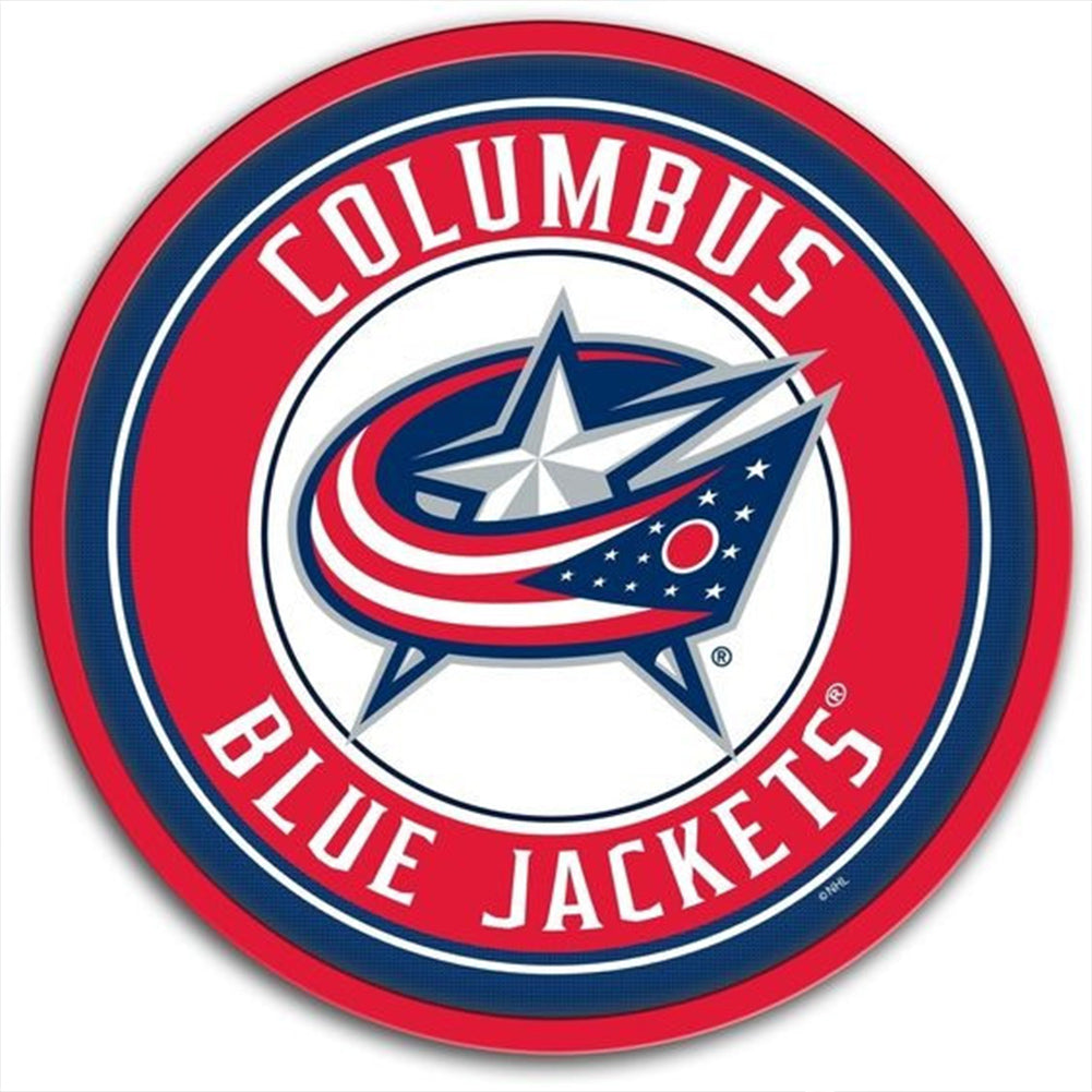 Nfl Columbus Blue Jackets 30*30CM(Picture) Full Square Drill Diamond Painting