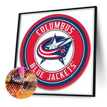 Load image into Gallery viewer, Nfl Columbus Blue Jackets 30*30CM(Picture) Full Square Drill Diamond Painting
