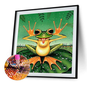 Frog 50*50CM(Picture) Full Square Drill Diamond Painting