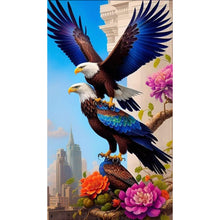 Load image into Gallery viewer, Eagle 40*70CM(Canvas) Full Round Drill Diamond Painting
