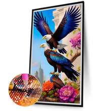 Load image into Gallery viewer, Eagle 40*70CM(Canvas) Full Round Drill Diamond Painting
