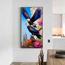 Load image into Gallery viewer, Eagle 40*70CM(Canvas) Full Round Drill Diamond Painting
