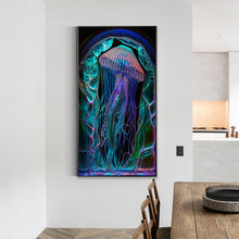 Load image into Gallery viewer, Jellyfish Glass Painting 40*70CM(Canvas) Full Round Drill Diamond Painting
