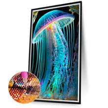 Load image into Gallery viewer, Jellyfish Glass Painting 40*70CM(Canvas) Full Round Drill Diamond Painting
