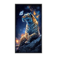 Load image into Gallery viewer, Tiger Butterfly (40*70CM) 11CT 3 Stamped Cross Stitch
