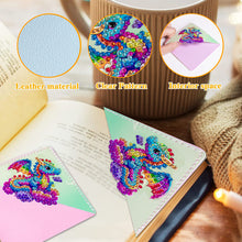 Load image into Gallery viewer, DIY Diamond Art Bookmarks Art Craft 5D Leather Triangle Page Book Marks(SQ026)

