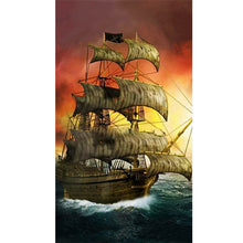 Load image into Gallery viewer, Sailboat 40*70CM(Canvas) Full Round Drill Diamond Painting
