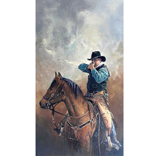 Load image into Gallery viewer, Horse Riding 40*70CM(Canvas) Full Round Drill Diamond Painting
