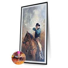 Load image into Gallery viewer, Horse Riding 40*70CM(Canvas) Full Round Drill Diamond Painting
