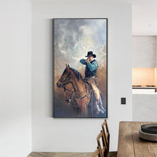Load image into Gallery viewer, Horse Riding 40*70CM(Canvas) Full Round Drill Diamond Painting
