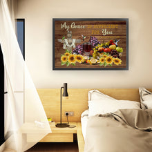 Load image into Gallery viewer, Sunflower (60*40CM) 11CT 3 Stamped Cross Stitch
