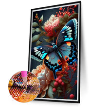 Load image into Gallery viewer, Butterfly 40*70CM(Canvas) Full Round Drill Diamond Painting
