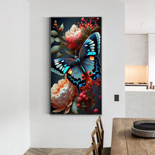 Load image into Gallery viewer, Butterfly 40*70CM(Canvas) Full Round Drill Diamond Painting
